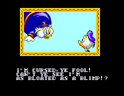 Deep Duck Trouble screenshot 3 for Sega Master System